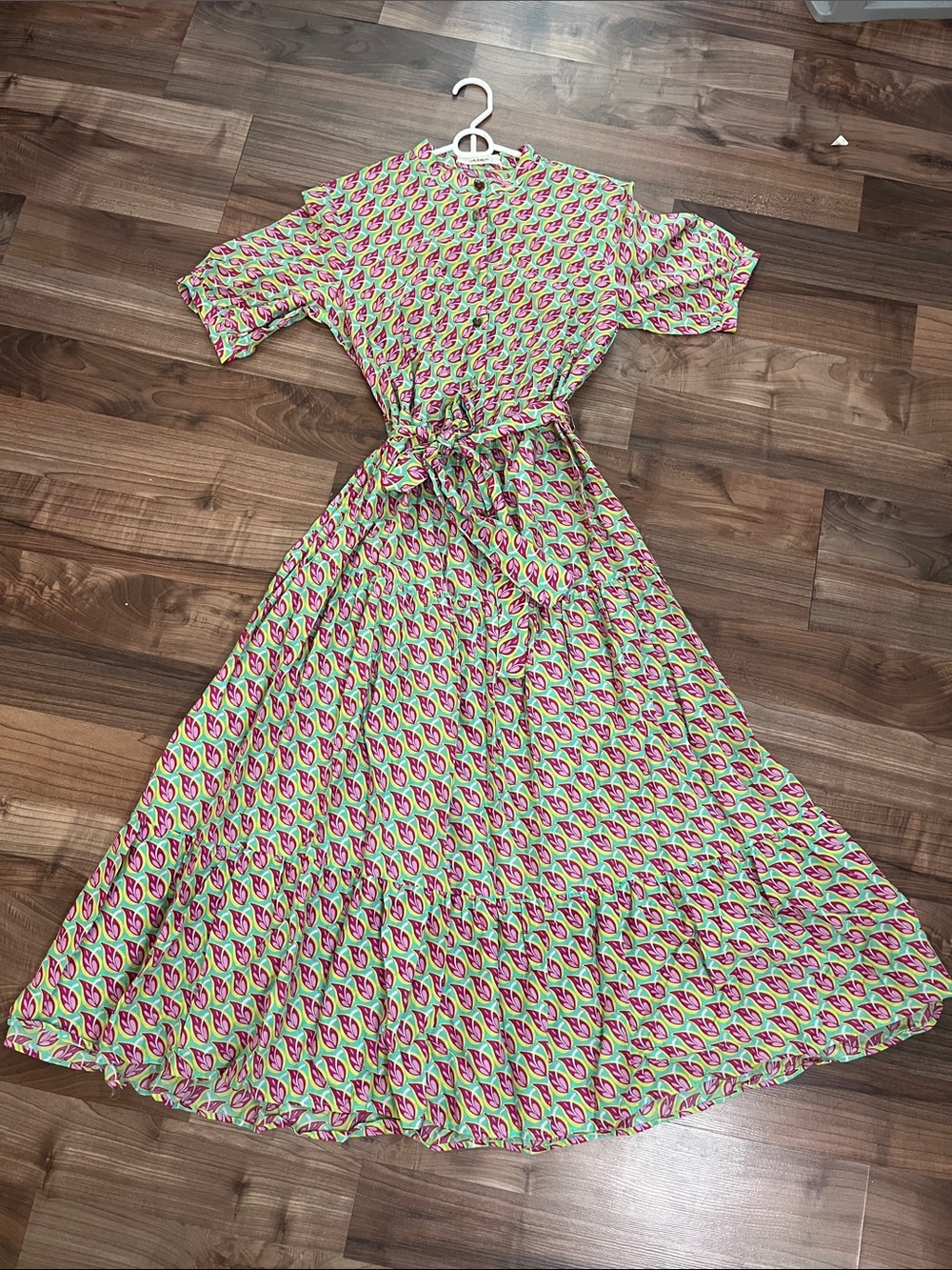 Maliparmi Floral dress Long size 42 
I’m size M and it fits me